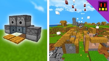 TNT Bomber Tutorial: Minecraft Bedrock 1.19 - Devastate with Explosions!