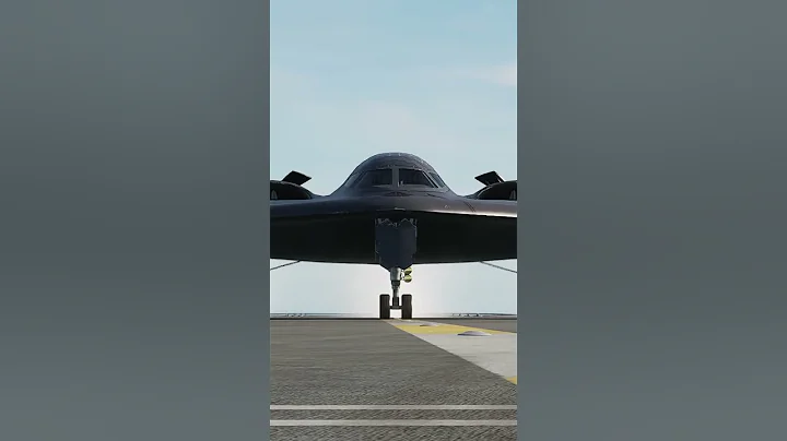 Insane Moment: B-2 Stealth Bomber Attempts to Land on a Nimitz-Class Aircraft Carrier!