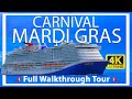 Carnival Mardi Gras | Full Walkthrough Tour & Review | Ultra HD Port Canaveral Orlando | New Ship