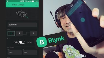 Melhor criador de aplicativos para celular para ESP8266: BLYNK!!!