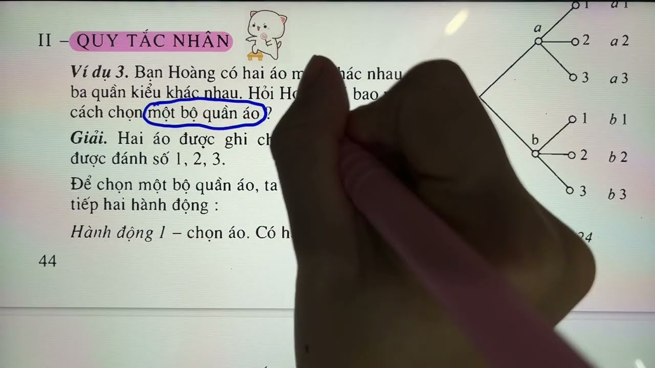Tiết 1: Quy Tắc Cộng và Quy Tắc Nhân - ĐẠI SỐ TỔ HỢP