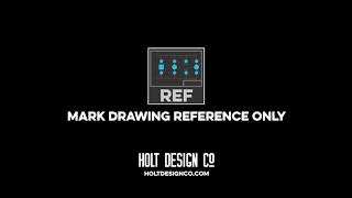 Holt Design Tools: Mark Drawing as Reference Only