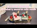 [sub] 2. Cake candle DIY/딸기마카롱 케이크캔들/전문가가 알려주는케이크캔들레시피ケーキ キャンドル