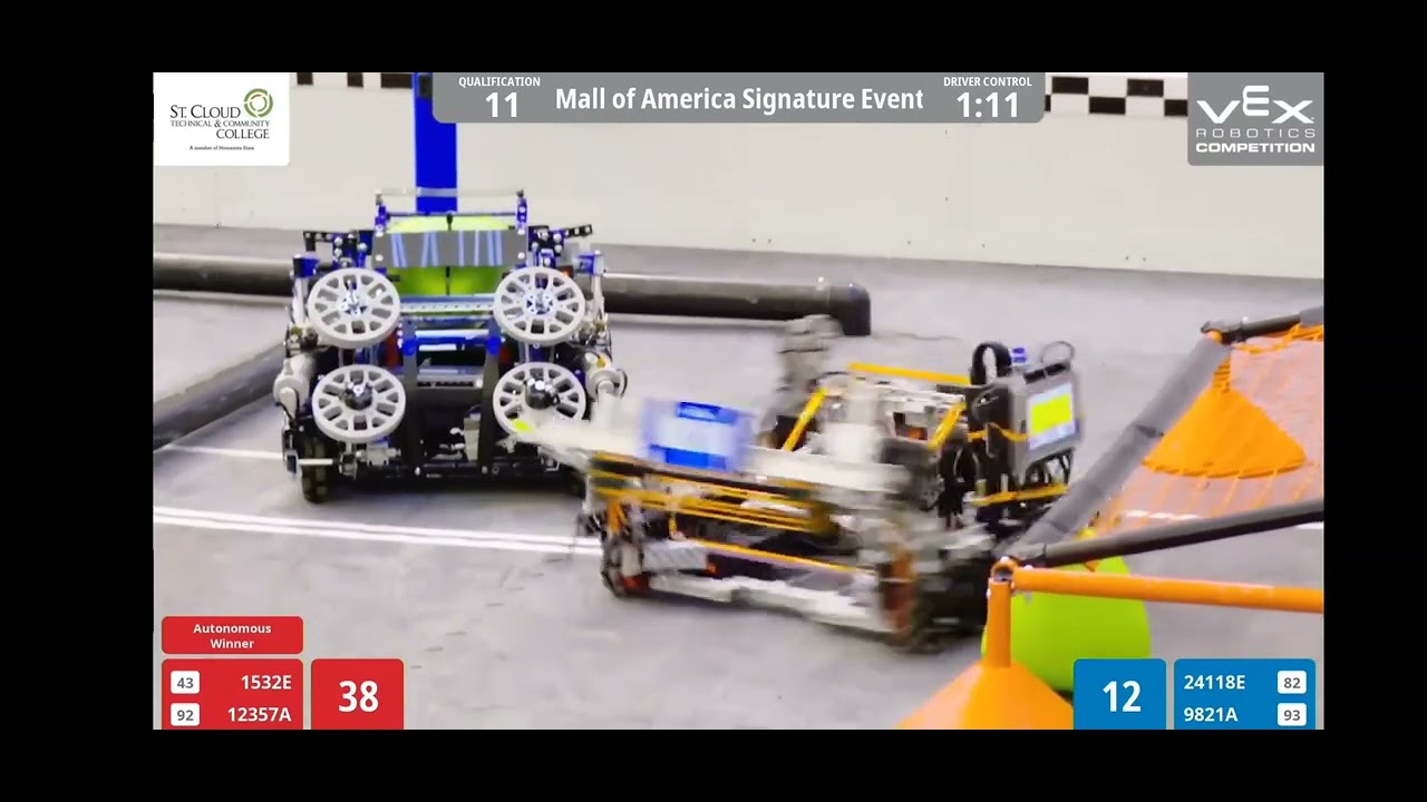 Vex Over Under MoA 2023 q11 replay - YouTube