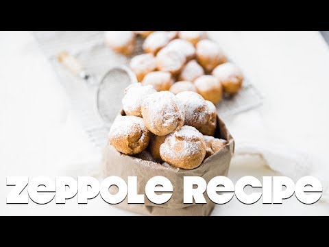Zeppole Recipe // The Most Delicious Italian Donuts Ever
