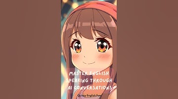 Master English Speaking Through AI Conversation #conversationstarter #improveenglishspeaking #esltip