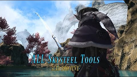 FFXIV: ALL Skysteel 500 Item Level Relics