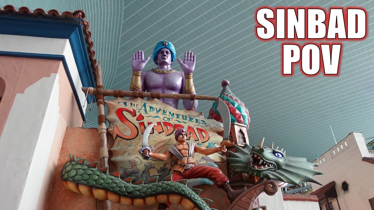 Adventures of Sinbad POV (60FPS), Lotte World Adventure Dark Ride | Non-Copyright