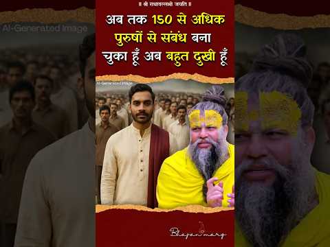 अब तक 150 से अधिक पुरुषों से संबंध बना चुका हूँ अब बहुत दुखी हूँ #premanandjimaharaj