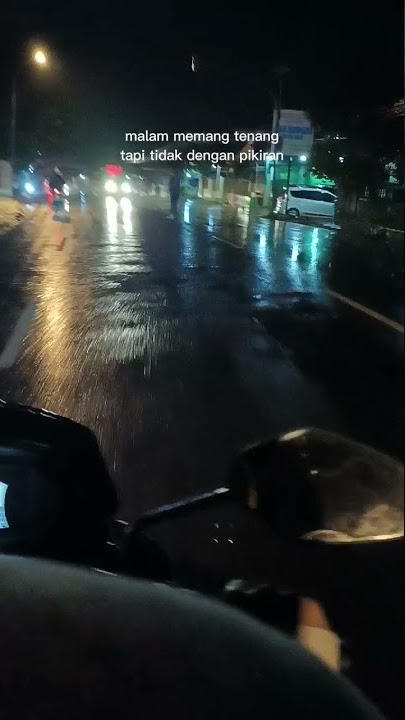 malam memang tenang tapi tidak dengan pikiran #storywa