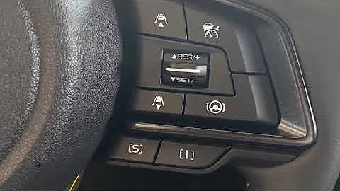 How to use lane centering and lane departure prevention on certain Subaru models