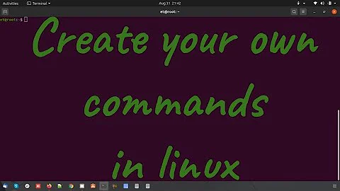 Create your own commands in Linux | Linux utilities | alias | shortcut command