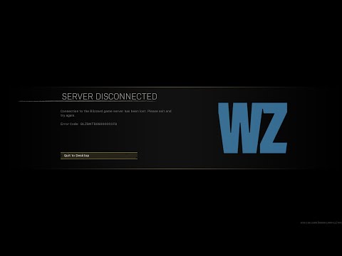 *NEW* Call of Duty Modern Warfare Warzone Server Disconnected Problem Fixed