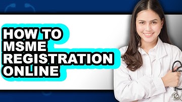 How to Msme Registration Online (updated)