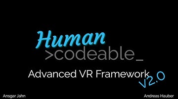 Advanced VR Framework 2.0