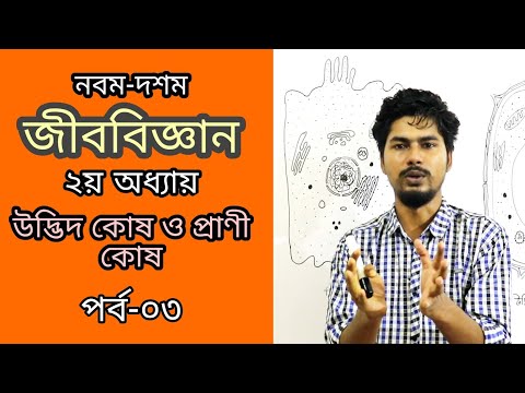 SSC Biology Chapter 2 | উদ্ভিদ কোষ ও প্রাণী কোষের পার্থক্য | Plant and Animal Cell | জীবকোষ ও টিস্যু