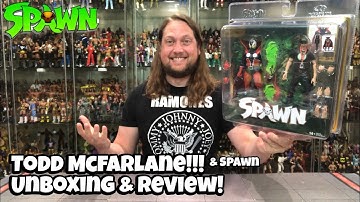 Todd McFarlane & Spawn Unboxing & Review! The Couch Will Never Be The Same Again!!