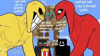 Verity vs. Creator ?! - Part 2 Meets Creator with Twixxel - Verity Mod [AU] // FUNNY ANIMATIONS screenshot 5