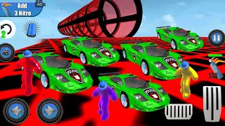 Police Car Stunts GT Racing: Ramp Car Stunt - Driving Simulator 3D - Car Games #77 screenshot 5
