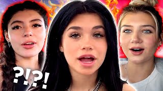Nessa Barrett REACTS to FIGHTING Mads Lewis after Sabrina Quesada was SPOTTED at Jaden Hossler party