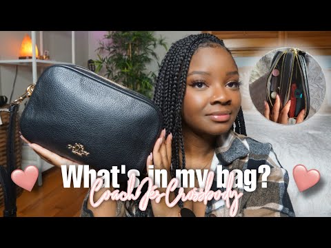 What's in my bag? ft Coach Jes Crossbody 