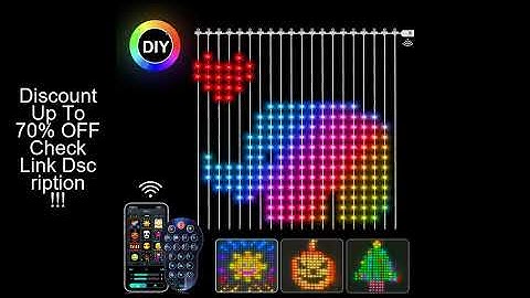 Smart Bluetooth RGBIC LED Curtain String Light Dream Color Programmable Fairy Christmas Lights For P