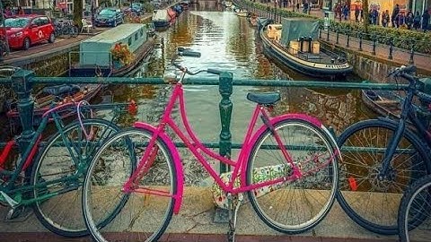 Driving Downtown - Amsterdam 4K - The Netherlands Live