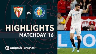 Resumen de Sevilla FC vs Getafe CF (2-1)
