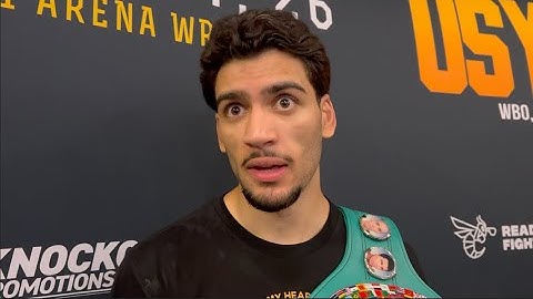 HAMZAH SHEERAZ REACTS TO EMPHATIC STOPPAGE WIN IN POLAND / BACKS DANIEL DUBOIS TO KO OLEKSANDR USYK!