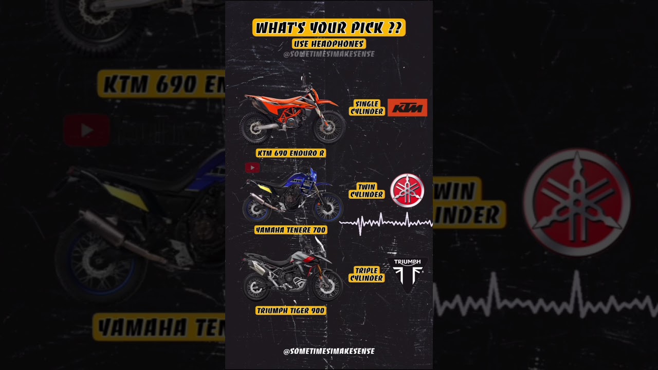 ENGINE WARS: Single Cylinder⚡️Twin Cylinder⚡️Triple Cylinder⁉️PART-5 