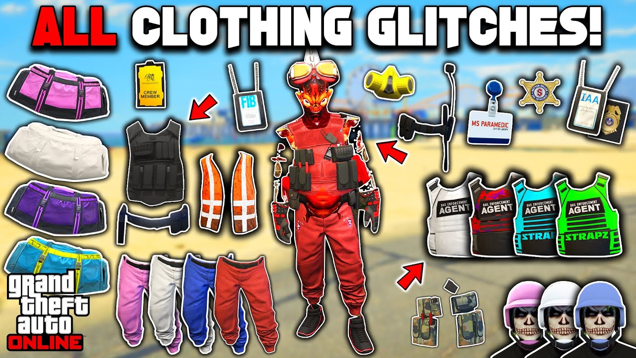 All Working GTA 5 Clothing Glitches In 1 Video!