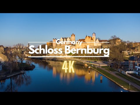 Schloss Bernburg, Germany - by DRONE [4K]