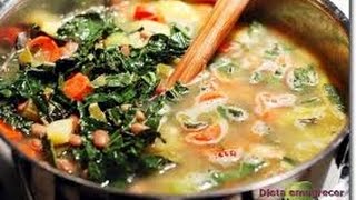 Dieta da Sopa Detox Milagrosa - Perca 5 a 9 Kilos em 7 Dias- Como preparar - Minha experiência