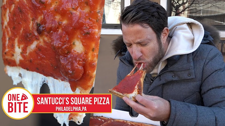 Barstool Pizza Review - Santucci's Original Square Pizza (Philadelphia)