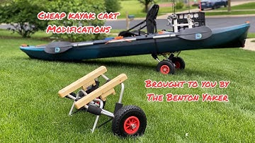 Cheap Kayak Cart Modification