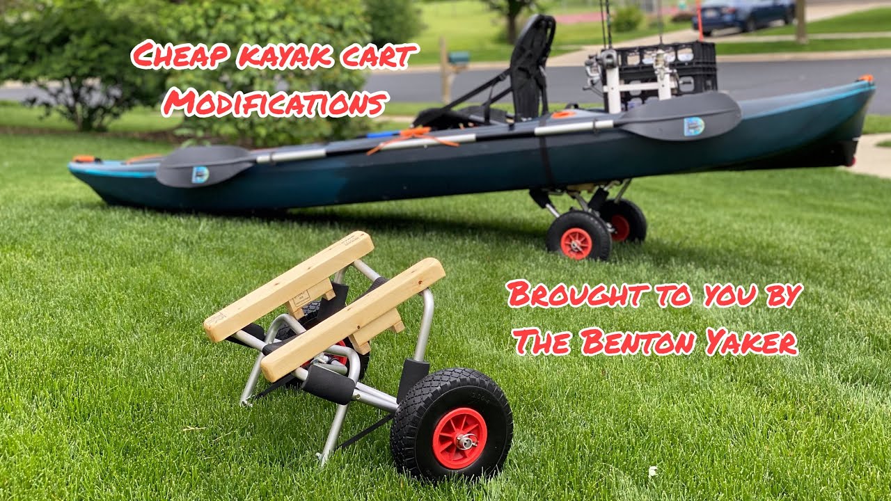 Cheap Kayak Cart Modification 