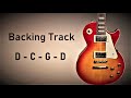 Southern rock backing track in d  80 bpm  d c g d  guitar backing track