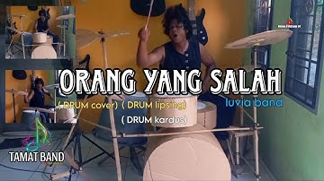LUVIA BAND  - ORANG YANG SALAH ( cover ) DRUM kardus, LIPSING by TAMAT BAND