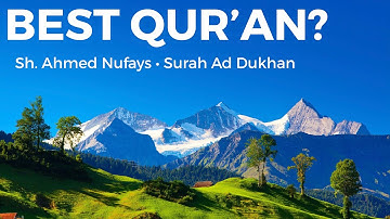 Best Qur'an? | Ahmed Al Nufays | Ad'Dukhan | للقارئ أحمد النفيس على المقام اللامي