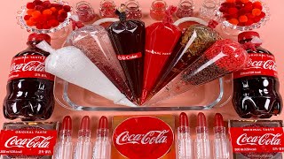 Making Cocacola slime w PIPING BAGS★Makeup Eyeshadow Glitter into SLIME★ASMR★Satisfying Video#090 by XOXO SLIME ASMR 72,501 views 3 years ago 9 minutes, 29 seconds