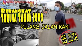 BERANGKAT PAKE MOBIL TARUNA PULANG JALAN KAKI || PENGANTARAN UNIT || DI JUAL CUMA 35 JUTA
