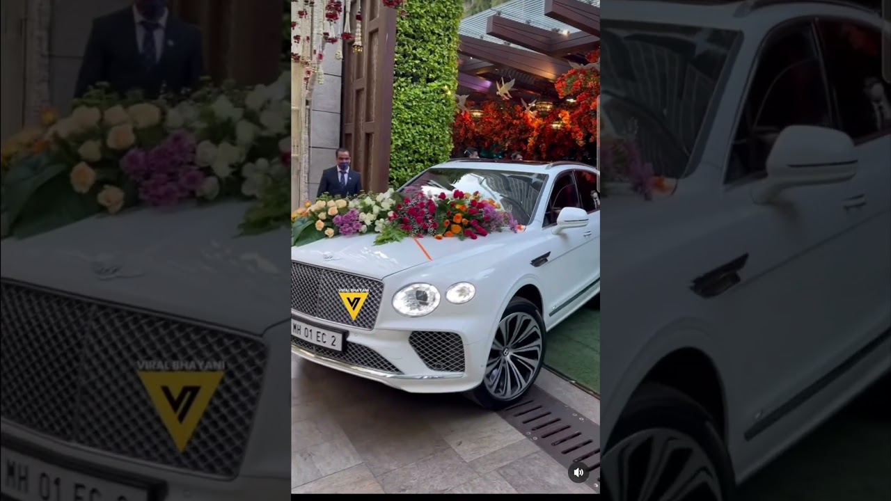 MUKESH AMBANI SON'S MARRIAGE CONVOY 