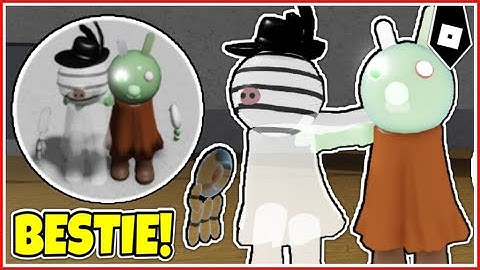 How to get "BESTIE" BADGE + GHOST ZIZZY & ZOMBIE BUNNY MORPH/SKIN in ROLEPLAY CITY! - ROBLOX