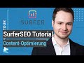 SurferSeo Tutorial: Content-Optimierung leicht gemacht