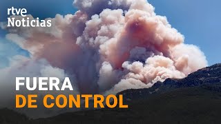 INCENDIO TARRAGONA: EL VIENTO complica EL CONTROL del FUEGO y hay MÁS DE DOS MIL PERSONAS CONFINADAS