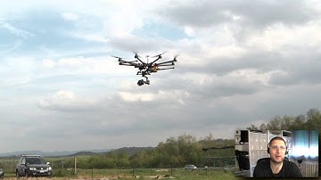 RC: Maidenflight of the DJI S1000 Octocopter with A2 Flightcontroller