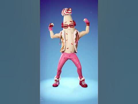 Fortnite Emote Flashback Breakdown Ностальгический танец Strawberry Lil