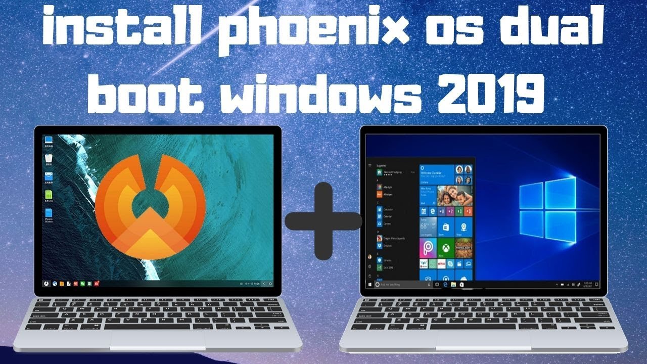 how to install phoenix os 1.0.7 on windows laptop