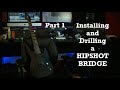 Installing and Drilling a Hipshot Bridge   Jackson JS22 7 DKA Upgrade Part 1