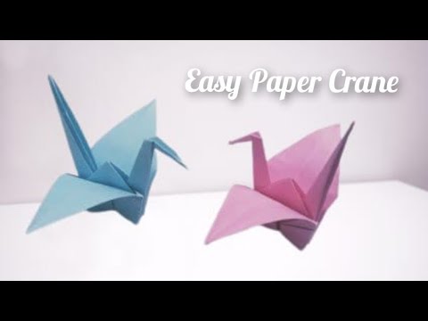 Video: Yuav Ua Li Cas Ua Ib Lub Origami Crane